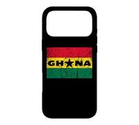 Carcasa para iPhone 17 Pro MAX Bandera de Ghana patriótica Envejecida para Hombres, Mujeres y niños Ghana