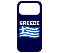 Carcasa para iPhone 17 Pro MAX Bandera de Grecia Hellas Herencia Griega Orgullo Helénico