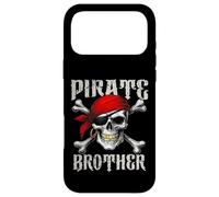 Carcasa para iPhone 17 Pro MAX Bandera de Hermano Pirata Jolly Roger y Huesos Cruzados de Calavera para Halloween
