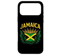 Carcasa para iPhone 17 Pro MAX Bandera de Jamaica Escudo Isla del Caribe Orgullo Recuerdo de Viaje