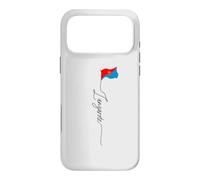 Carcasa para iPhone 17 Pro MAX Bandera de Lanzarote de Lanzarote España Bandera Patriótica Canaria