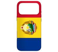 Carcasa para iPhone 17 Pro MAX Bandera de Rumania (1965-1989)