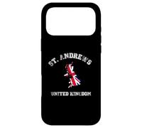 Carcasa para iPhone 17 Pro MAX Bandera Envejecida del Reino Unido, Orgullo de San Andrés