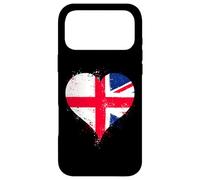 Carcasa para iPhone 17 Pro MAX Bandera Inglaterra con Union Jack para Expat de England UK