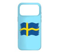 Carcasa para iPhone 17 Pro MAX Bandera Suecia Orgulloso Seguidor Sueco o Fanáticos Suecos