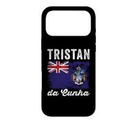 Carcasa para iPhone 17 Pro MAX Bandera Tristan da Cunha Vintage - Hombres Mujeres - Bandera Tristanian