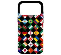 Carcasa para iPhone 17 Pro MAX Banderas de los países del Mundo, Internacional