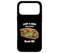 Carcasa para iPhone 17 Pro MAX Banh Mi Vietnamese Sandwich Vietnam Comida Divertida Chicas Mujeres