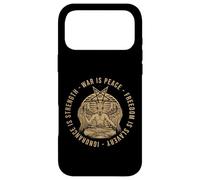 Carcasa para iPhone 17 Pro MAX Baphomet Gran Reset Conspiración Arte Políticamente Incorrecto