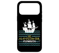 Carcasa para iPhone 17 Pro MAX Barco Mayflower Plymouth para el Día de Ascendencia Inglesa