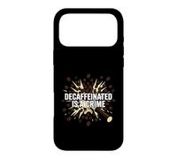 Carcasa para iPhone 17 Pro MAX Barista Espresso Decaffeinated Is A Crime