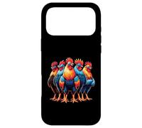 Carcasa para iPhone 17 Pro MAX Batalla gallos en Gafas de Sol y Actitud en Sombra Pollo