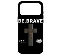 Carcasa para iPhone 17 Pro MAX Be Brave God Bible Jesus Blessed Cross - Cita Religiosa