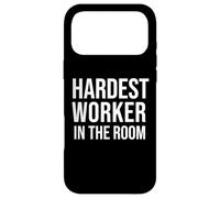 Carcasa para iPhone 17 Pro MAX Be The Hardest Worker in The Room Award Workout Motivation