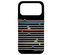 Carcasa para iPhone 17 Pro MAX Be Ware of Sharks, Surf Spot, Cool Beach Sharks Design
