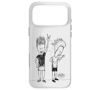 Carcasa para iPhone 17 Pro MAX Beavis and Butt-Head Rock On Sketch