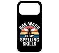 Carcasa para iPhone 17 Pro MAX Bee Ware of My Spelling Skills |-
