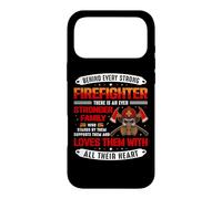 Carcasa para iPhone 17 Pro MAX Behind Every Strong Firefighter Fireman Firefighters Lovers