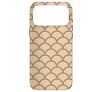 Carcasa para iPhone 17 Pro MAX Beige Brown Hills Mountains Arches Half Circles Pattern