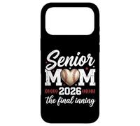 Carcasa para iPhone 17 Pro MAX Béisbol Senior Mamá 2026 Final Inning Orgullosa Mamá Madre Madre