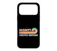 Carcasa para iPhone 17 Pro MAX Bennett Retro 70s 80s Sunset Stripe