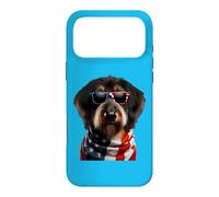 Carcasa para iPhone 17 Pro MAX Berger Picard Dog 4 de Julio Día de la Independencia Americana EE.UU