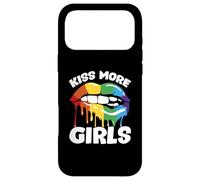 Carcasa para iPhone 17 Pro MAX Beso Más Chicas Lesbianas Orgullo LGBT y Pareja Gay Mujeres