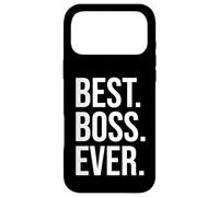 Carcasa para iPhone 17 Pro MAX Best Boss Ever Sign,World'S Best Boss Award Work Boss Funny