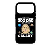 Carcasa para iPhone 17 Pro MAX Best Dog Dad In The Galaxy Goldendoodle Puppy Dogs Lovers