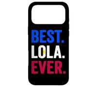 Carcasa para iPhone 17 Pro MAX Best Lola Ever Love Lola Día de la Madre Abuela Cumpleaños