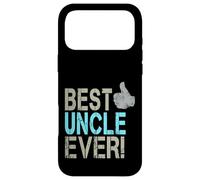 Carcasa para iPhone 17 Pro MAX Best Uncle Ever diseño Vintage tío Pulgares hacia Arriba