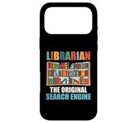 Carcasa para iPhone 17 Pro MAX Bibliotecario Lectura de Libros Biblioteca Adicto a los Libros Leer Lector Enseñar