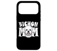 Carcasa para iPhone 17 Pro MAX Bichon Mom Cute Bichon Frise Momma Puppy Dog Mujer