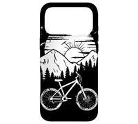 Carcasa para iPhone 17 Pro MAX Bicicleta de montaña Dibujo Ciclismo BTT