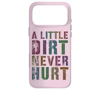 Carcasa para iPhone 17 Pro MAX Bicicleta Divertida, un Poco de Suciedad Que Nunca Hace daño, Correr en Barro, para niña