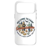 Carcasa para iPhone 17 Pro MAX Bienvenido a Camp Quitcherbitchin Funny Outdoor