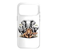 Carcasa para iPhone 17 Pro MAX Big 5 Wildlife Sudáfrica Safari Los Cinco Grandes de África