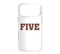 Carcasa para iPhone 17 Pro MAX Big Maroon Color 5 Five