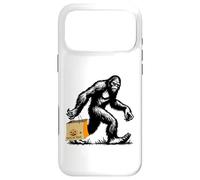 Carcasa para iPhone 17 Pro MAX Bigfoot Loves Trick Or Treat y Halloween Funny Sasquatch