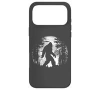 Carcasa para iPhone 17 Pro MAX Bigfoot Night Stroll Cool Full Moon & Tree Tunnel Sasquatch