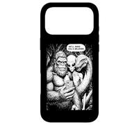 Carcasa para iPhone 17 Pro MAX Bigfoot Selfie Alien Loch Ness Monster Funny Believer
