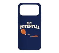 Carcasa para iPhone 17 Pro MAX Biología Ciencia Humor Mi potencial Broma reproductiva