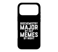 Carcasa para iPhone 17 Pro MAX Bioquímica Mayor De Día Memes por La Noche Biología Molecular