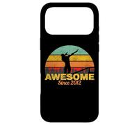 Carcasa para iPhone 17 Pro MAX Birthday Dabbing Dancer Awesome Since 2012 Gift