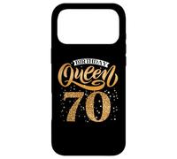 Carcasa para iPhone 17 Pro MAX Birthday Queen 70 Year Old 70th Birthday It's My 70th Bday