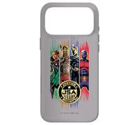 Carcasa para iPhone 17 Pro MAX Black Adam Justice Society Cyclone, Hawkman, Dr. Fate