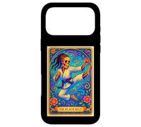 Carcasa para iPhone 17 Pro MAX Black Belt Tarot Card Chica Afroamericana Taekowndo Karate