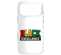 Carcasa para iPhone 17 Pro MAX Black Excellence Empowerment Colores panafricanos