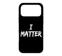 Carcasa para iPhone 17 Pro MAX Black Lives Human Rights Quote Civil Protest I Matter