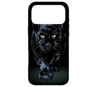 Carcasa para iPhone 17 Pro MAX Black Panther Walking Toward Shadow - Regalo para Amantes de los Gatos Salvajes